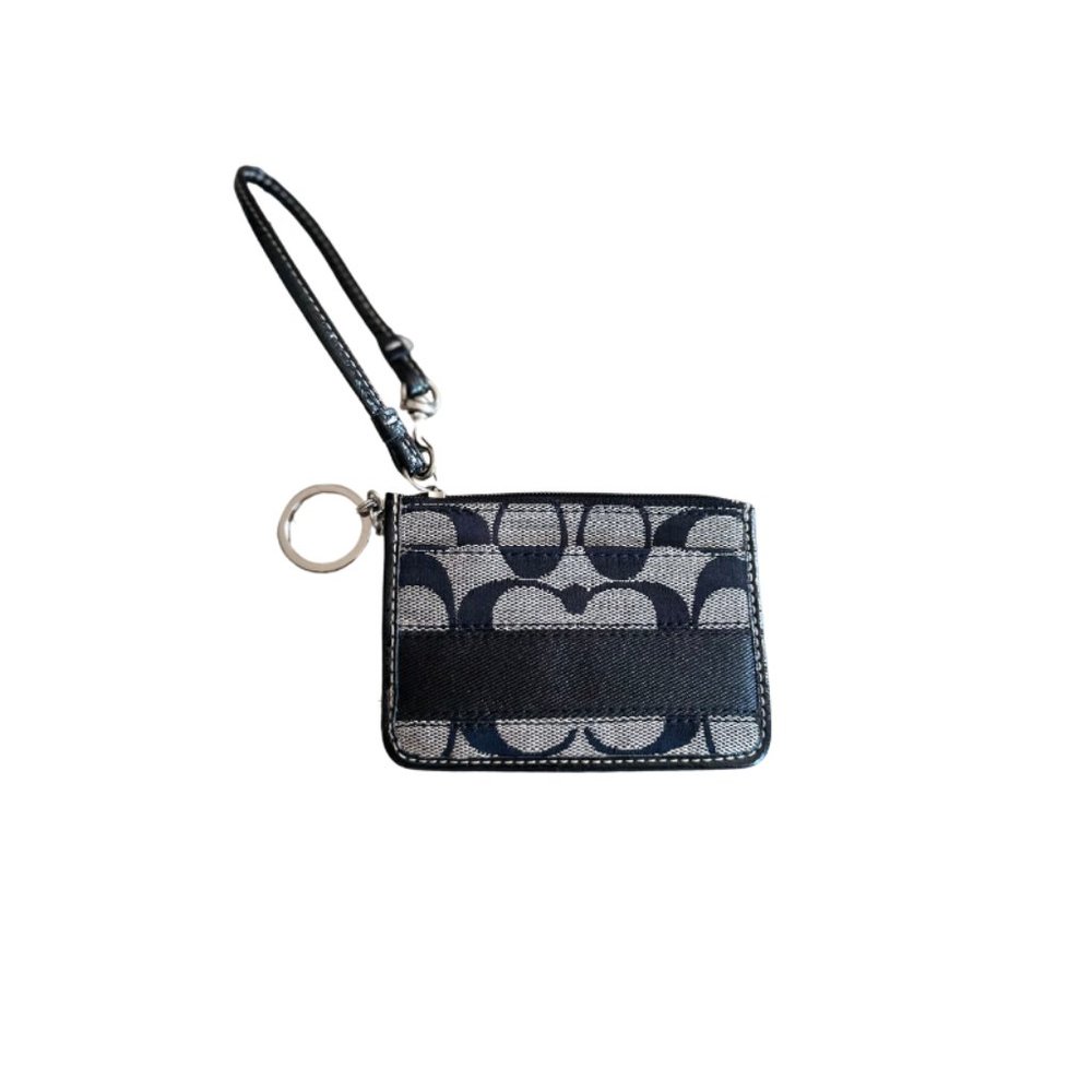 Coach Wristlet with Clear ID pocket